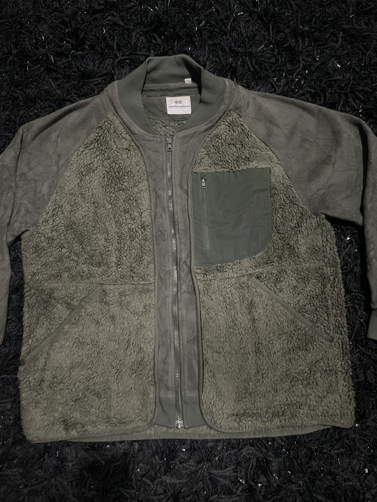 Uniqlo × White Mountaineering Uniqlo White Mountaineering sherpa fleece jacket blockTech Size US L / EU 52-54 / 3 - 4 Thumbnail