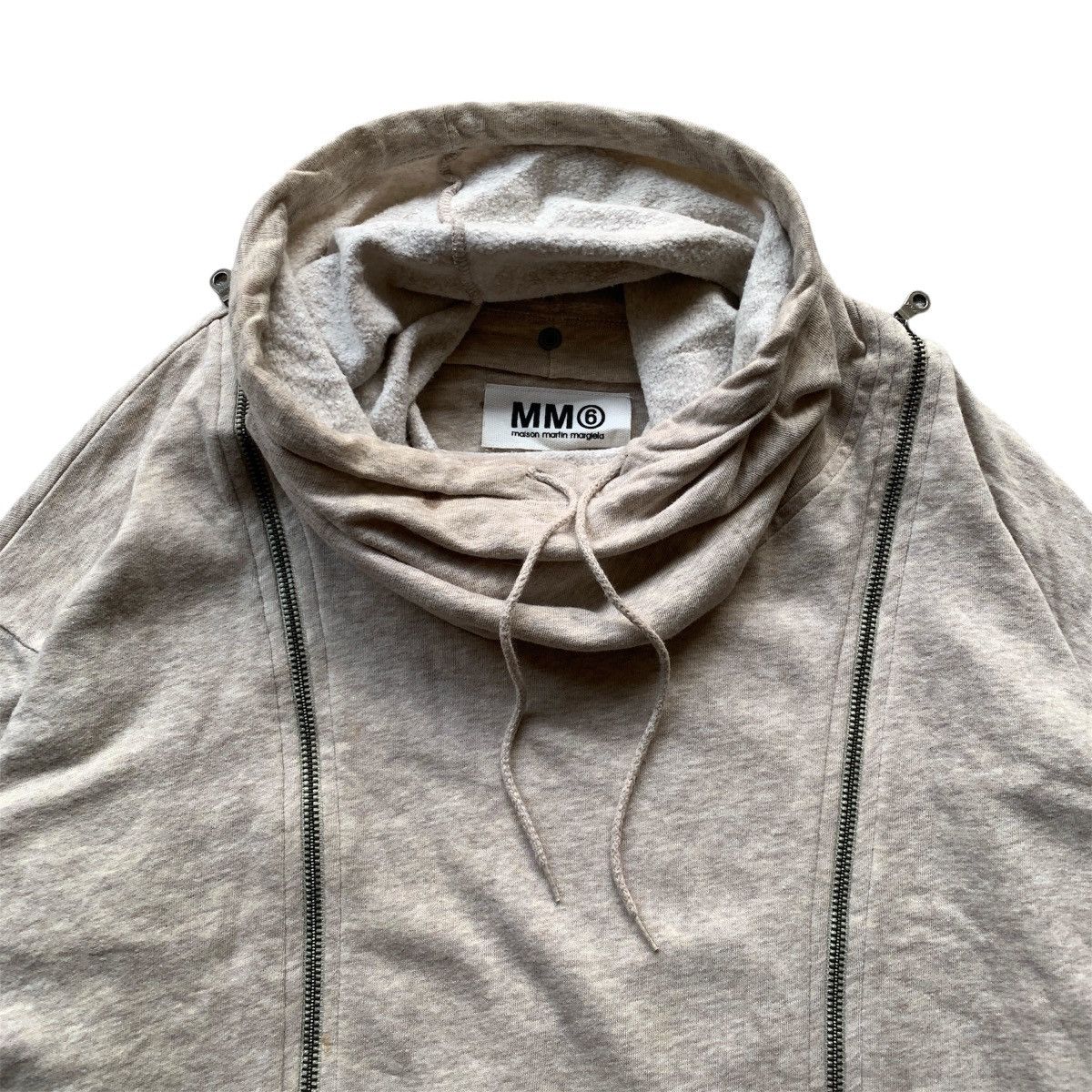 Maison Margiela Maison Martin Margiela MM6 Turtleneck Zip Slit Sweatshirt Size US S / EU 44-46 / 1 - 7 Thumbnail