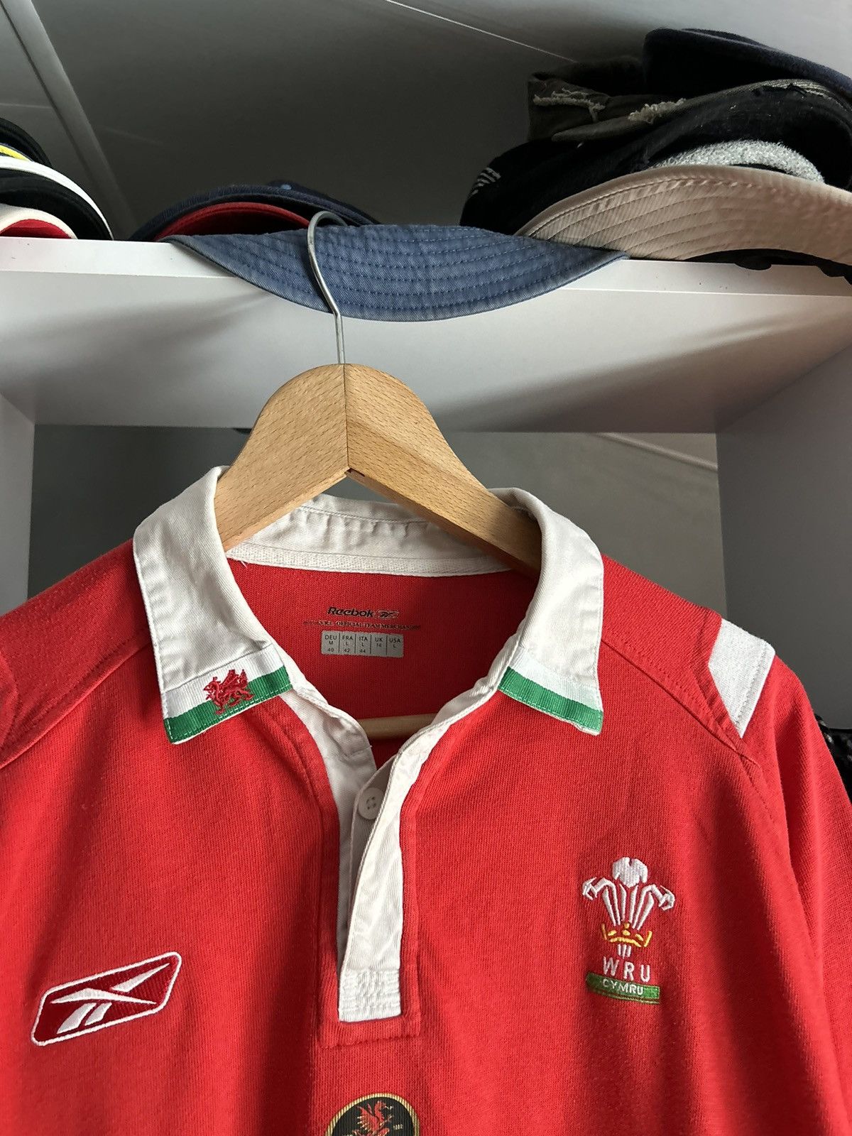 Reebok × Vintage VINTAGE REEBOK WALES RUGBY UNION 2004/2006 RUGBY Size US M / EU 48-50 / 2 - 6 Thumbnail