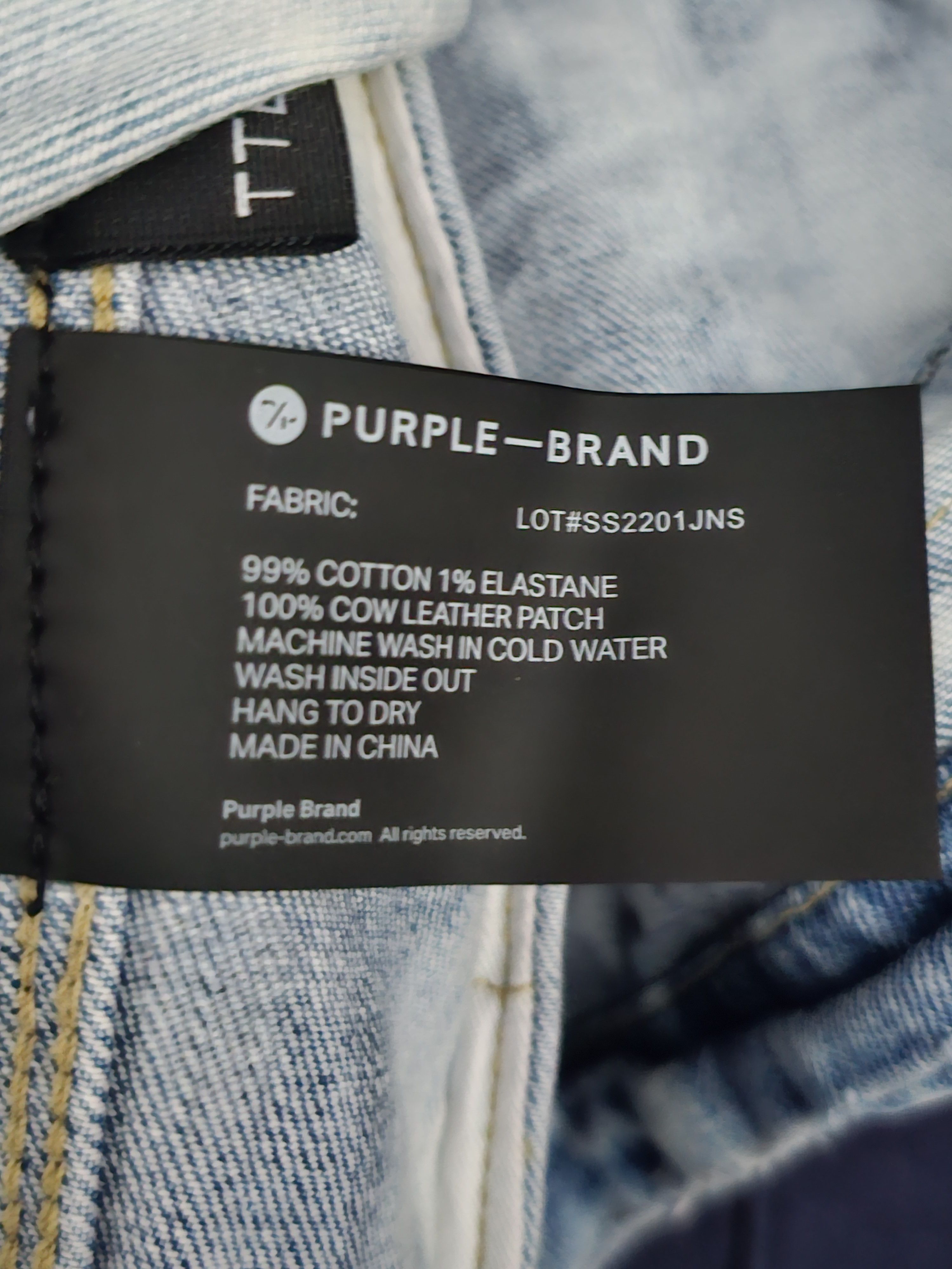 Purple Brand Purple Brand Mens Special Edition Tye Dye Denim Jacket Size US M / EU 48-50 / 2 - 16 Thumbnail