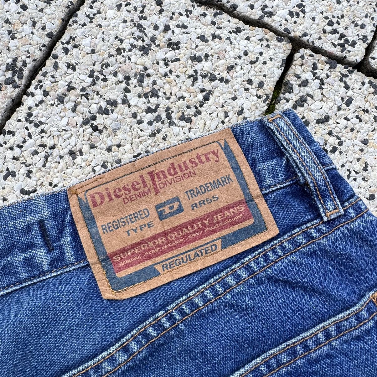 Diesel × Vintage Diesel Vintage Straight Jeans Basic Blue Denim Size US 34 / EU 50 - 8 Thumbnail