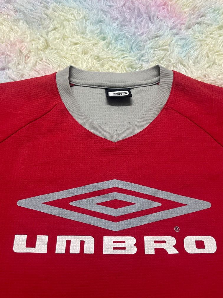 Umbro × Vintage Umbro jersey t-shirt Size US M / EU 48-50 / 2 - 4 Thumbnail