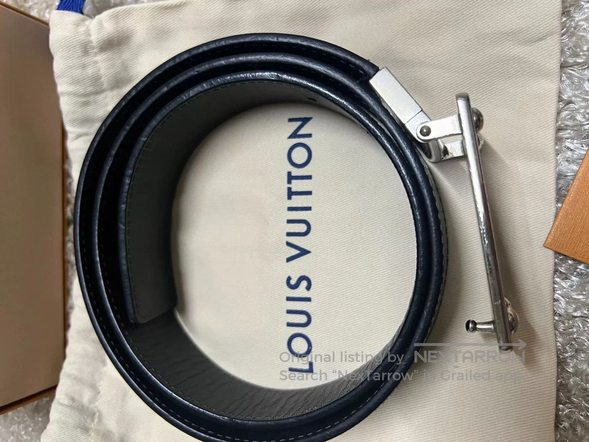 Louis Vuitton Louis Vuitton Men's Reversible Belt. Size ONE SIZE - 6 Thumbnail