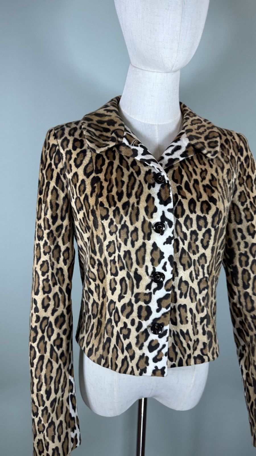 Moschino MOSCHINO Cheap and Chic Vintage leopard Iconic Blazer Jacket Size M / US 6-8 / IT 42-44 - 3 Thumbnail