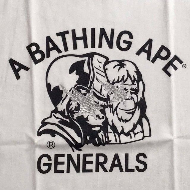 Bape × Nigo × Swarovski 🔥Mook limited🔥 Swarovski BAPE STA Generals T-shirt BAPE NIGO Size US M / EU 48-50 / 2 - 3 Thumbnail