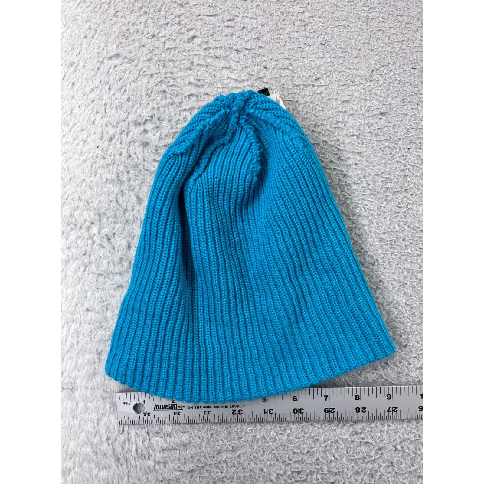 Under Armour Under Armour Beanie Womens One Size Knit Blue Embroidered Ski Hat/Cap 100% Acrylic Adult Womens Winter Fall Spring Summer Vintage: No Size ONE SIZE - 5 Thumbnail