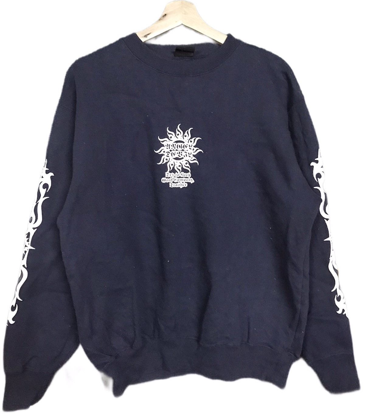 If Six Was Nine × The Unbranded Brand Sweatshirt Crewneck Pullover Size US M / EU 48-50 / 2 - 1 Thumbnail