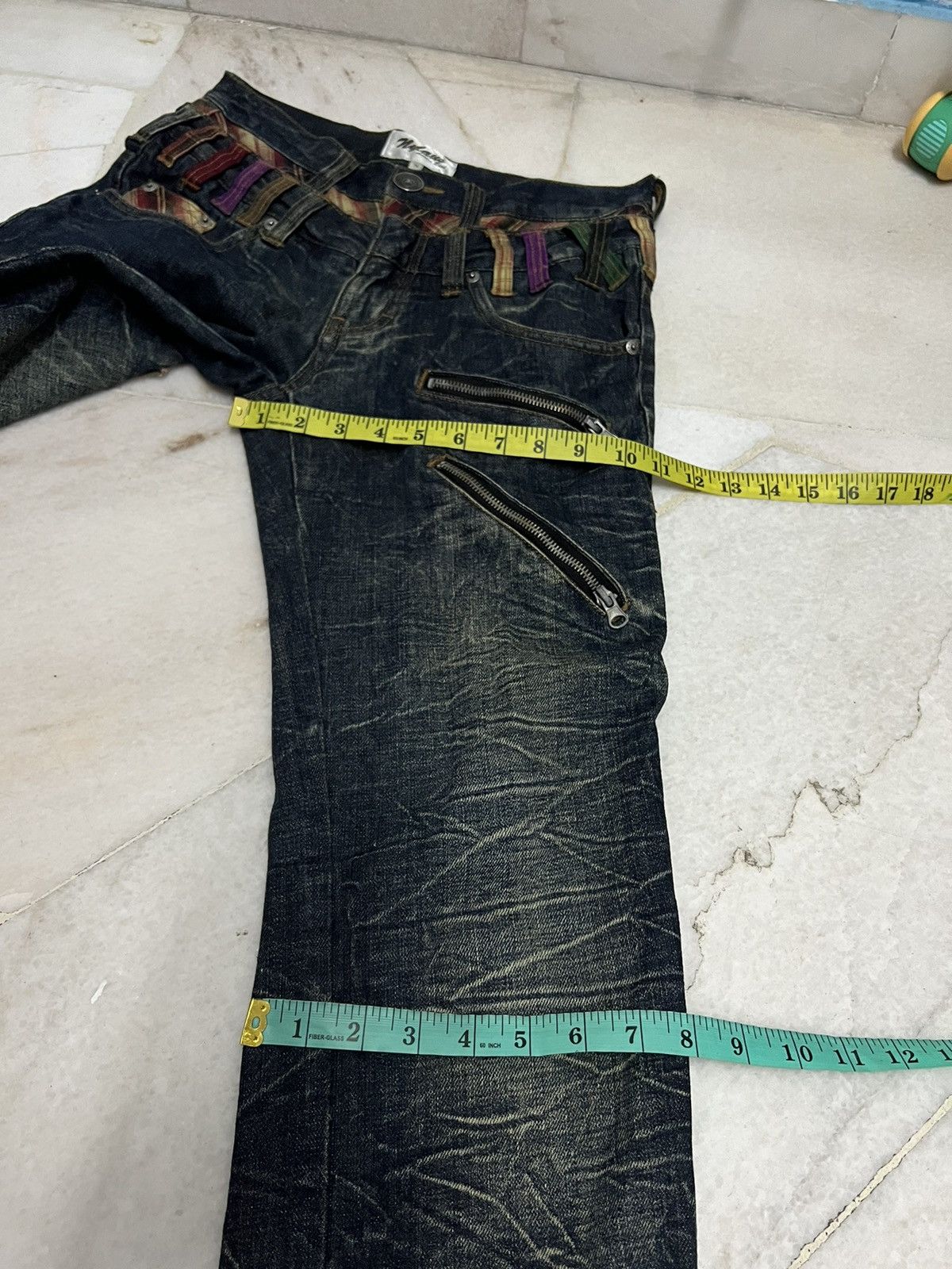 Other 💥DOUBLE WAIST💥NYLAUS DOUBLE WAIST JEANS Size US 29 - 15 Thumbnail