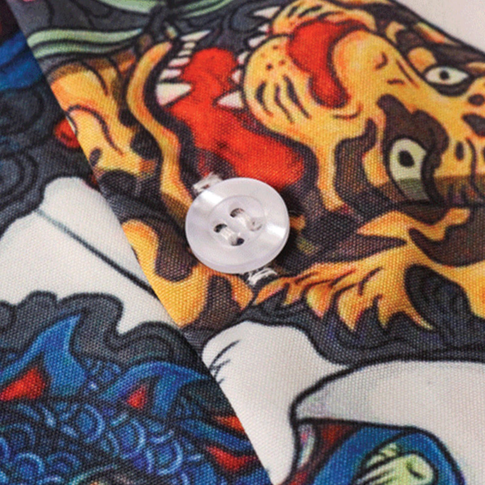 Other Japanese Style Print Anime Funny Cartoon Short Sleeve Shirt Size US M / EU 48-50 / 2 - 3 Thumbnail