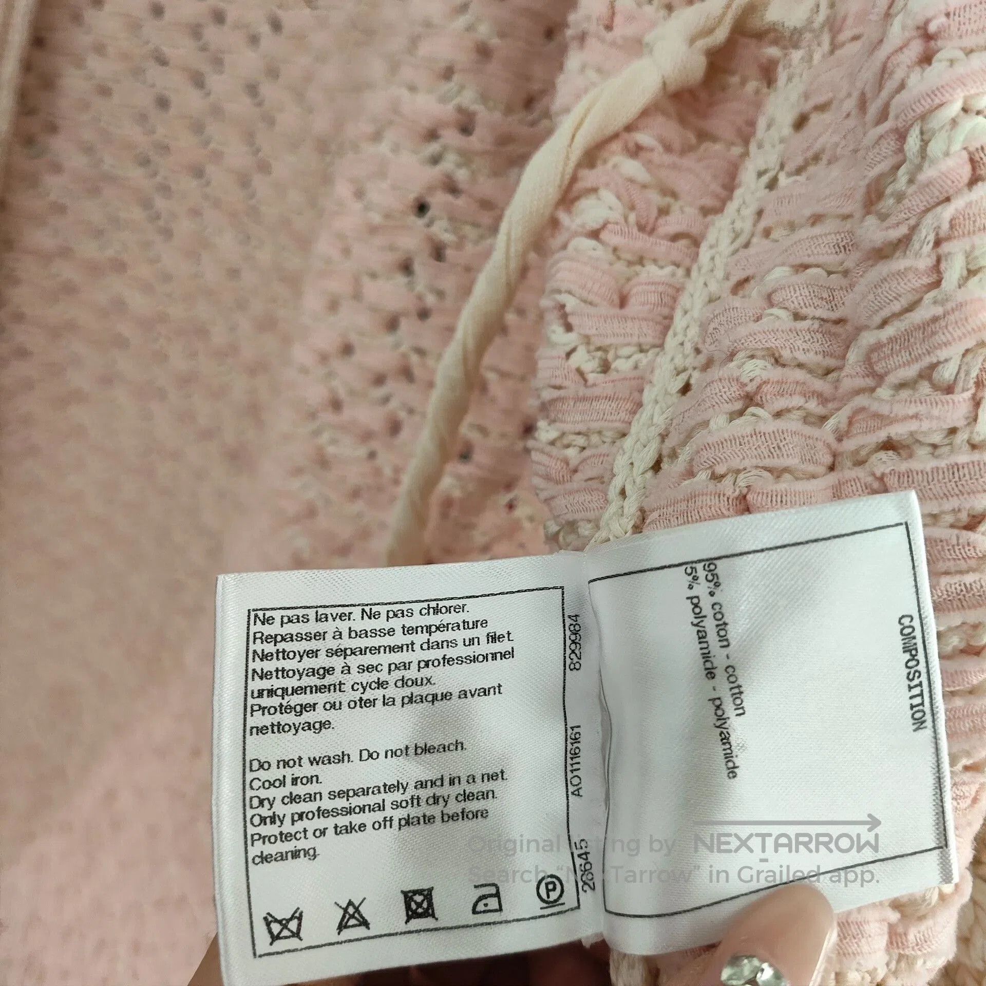 Chanel Chanel 18P Spring Summer Knit Cardigan. Size XS / US 0-2 / IT 36-38 - 7 Thumbnail