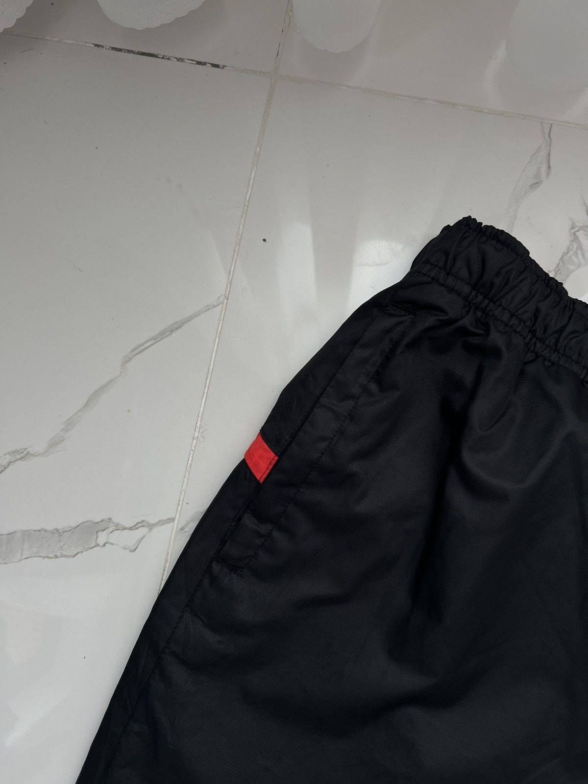 Nike × Vintage 90’s NIKE TEAM RETRO BAGGY TRACK PANTS Y2K BAGGY SWOOSH Size US 32 / EU 48 - 5 Thumbnail
