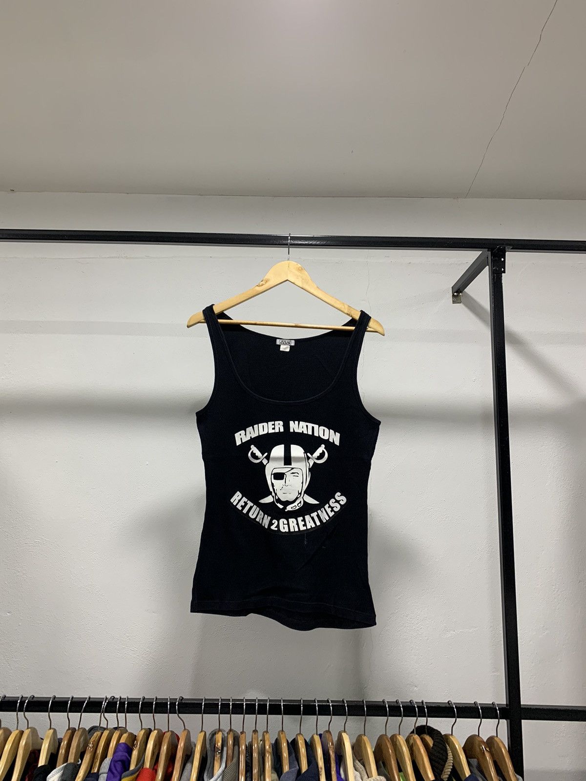 NFL × Vintage Pro Club Singlet Raiders Nfl 90s Stretchable Size M / US 6-8 / IT 42-44 - 4 Thumbnail