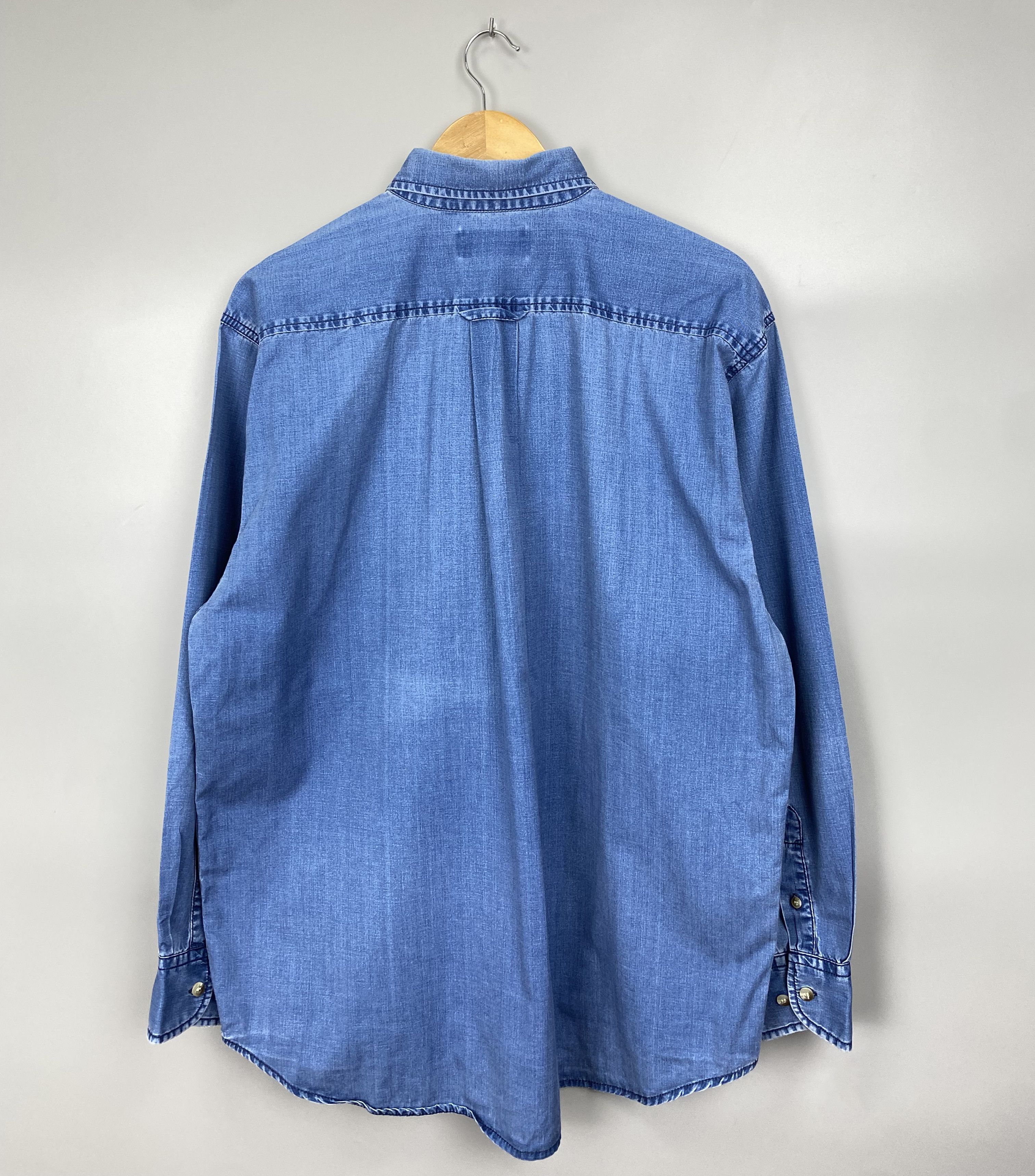 Lee Vintage LEE Union Made Denim Shirt Size US L / EU 52-54 / 3 - 4 Thumbnail