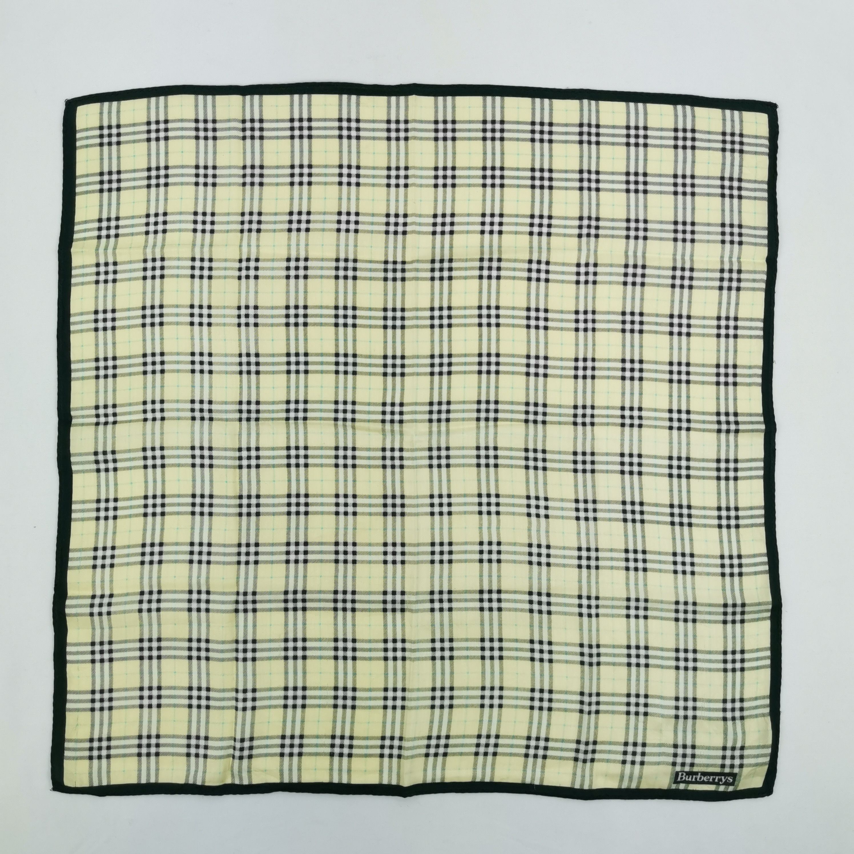 Burberry Vintage Burberry Handkerchief Bandana Pocket Square Size ONE SIZE - 2 Thumbnail