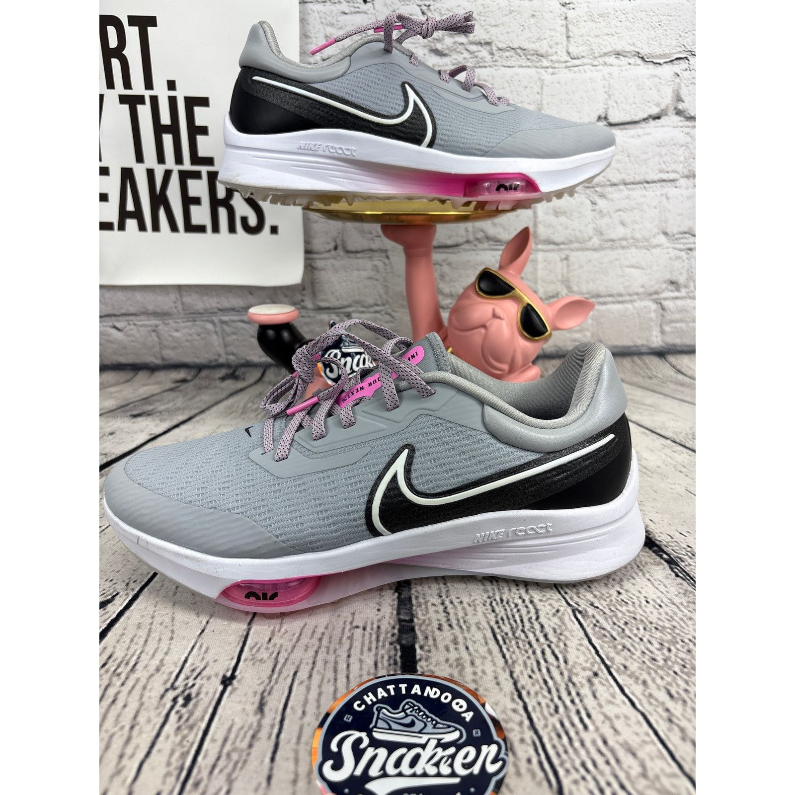 Nike Nike Air Zoom Infinity Tour NEXT% Golf Shoes Mens 10 Grey Size US 10 / EU 43 - 1 Thumbnail