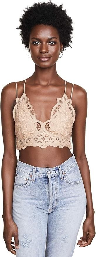 Free People Intimately Free People Lace Adella Bralette Nude ( M ) Size M / US 6-8 / IT 42-44 - 1 Thumbnail