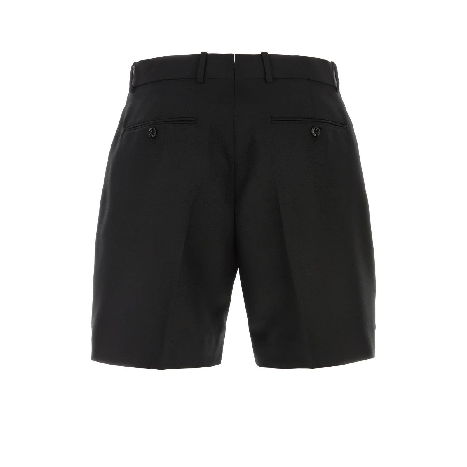 Alexander McQueen ALEXANDER MCQUEEN Black Wool Blend Bermuda Shorts New & Auth Size US 34 / EU 50 - 2 Thumbnail