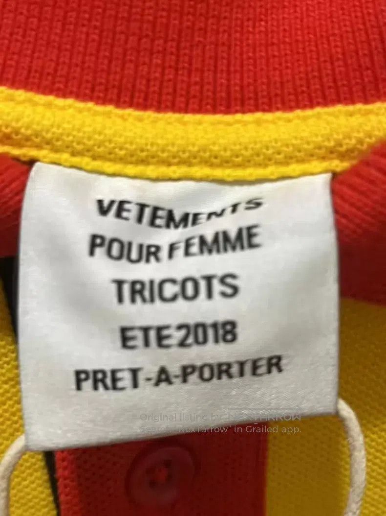 Vetements VETEMENTS Double-Sided Short Sleeve Size US M / EU 48-50 / 2 - 3 Thumbnail