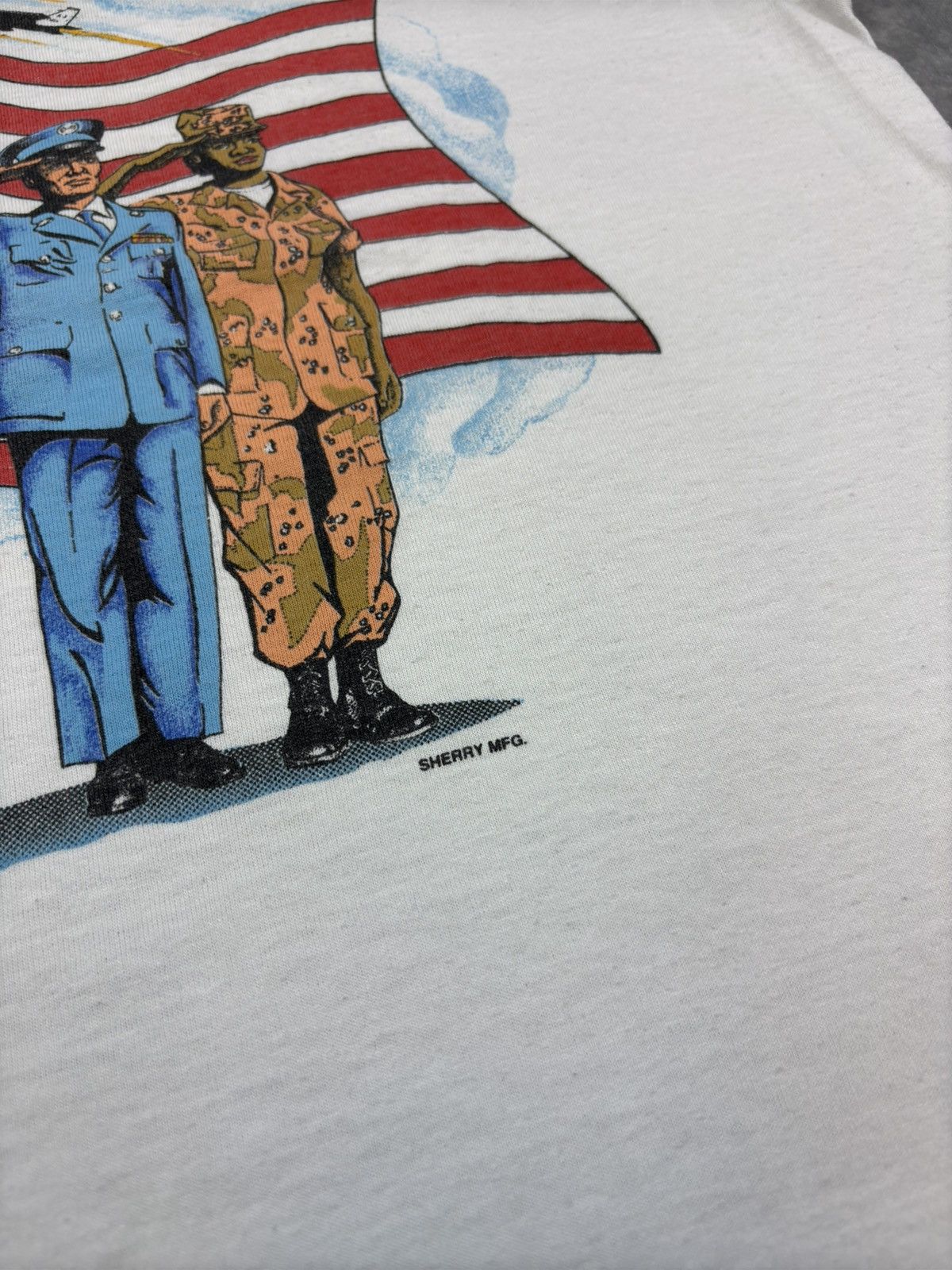Other Vintage Welcome Home Sherry MFG Graphic USA t shirt tee 90s Size US XL / EU 56 / 4 - 2 Thumbnail