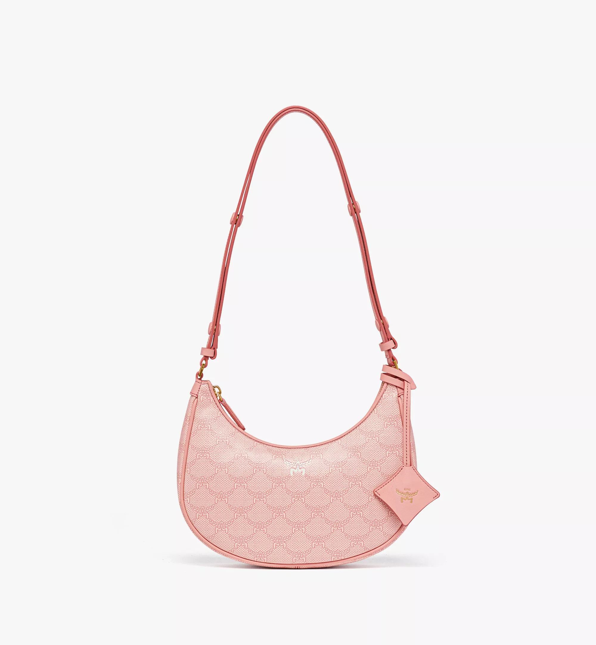 MCM o1mt1gz0725 Size: OS / Small Hobo Bag in Pink Size ONE SIZE - 1 Thumbnail