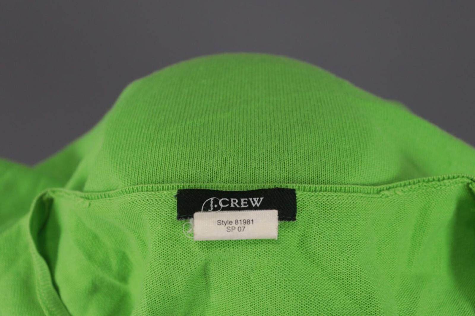 J.Crew J. Crew Green Crew Neck Relaxed Stretch Sweater Size L Size L / US 10 / IT 46 - 10 Thumbnail