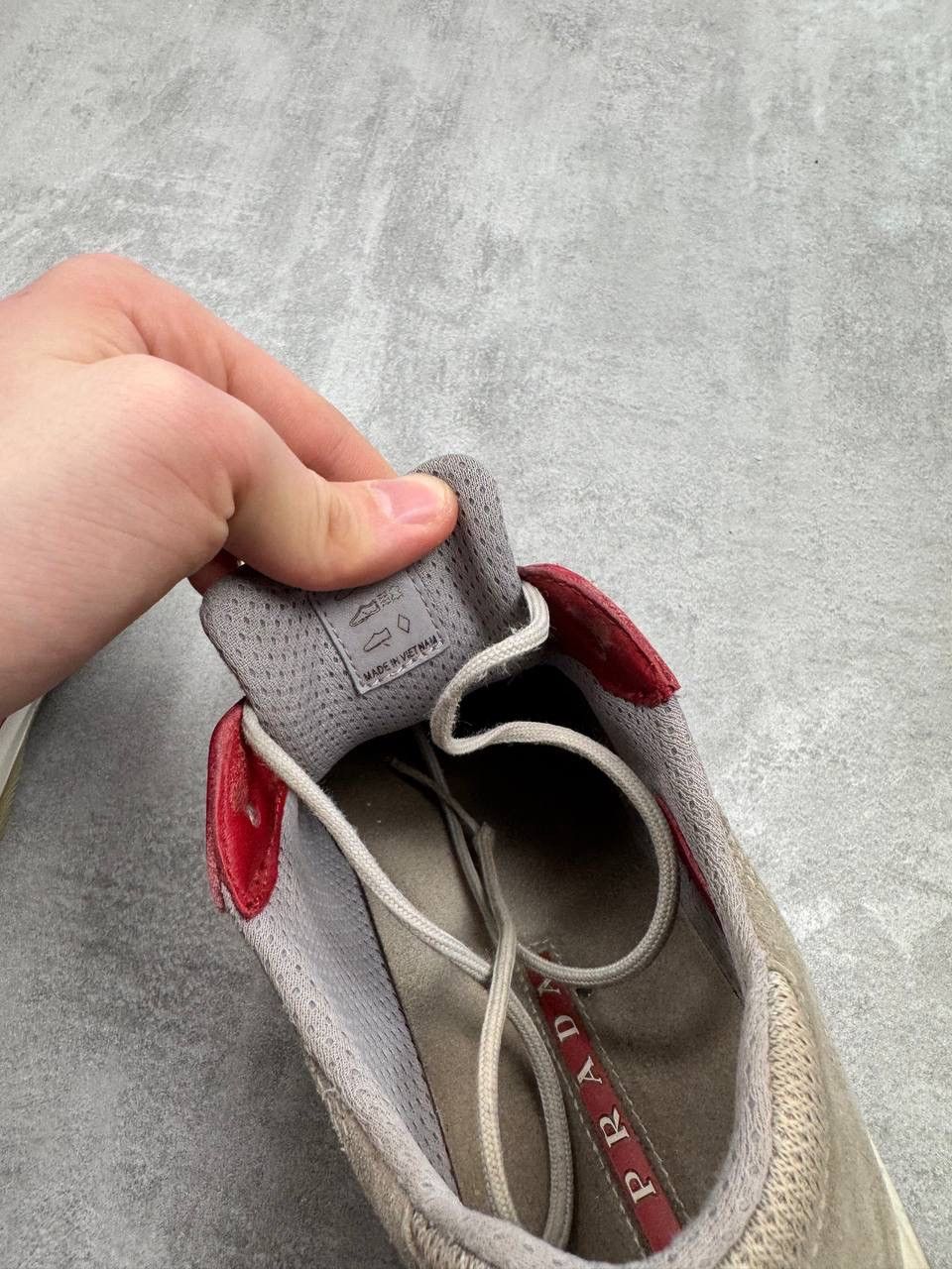 Prada × Vintage America cup shoes sneakers leather trainers y2k vintage Size US 5.5 / EU 38 - 8 Thumbnail
