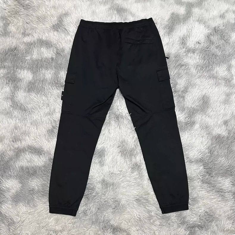 Stone Island Black Stone Island Cargo Pants W32 -2506 Size US 32 / EU 48 - 2 Thumbnail