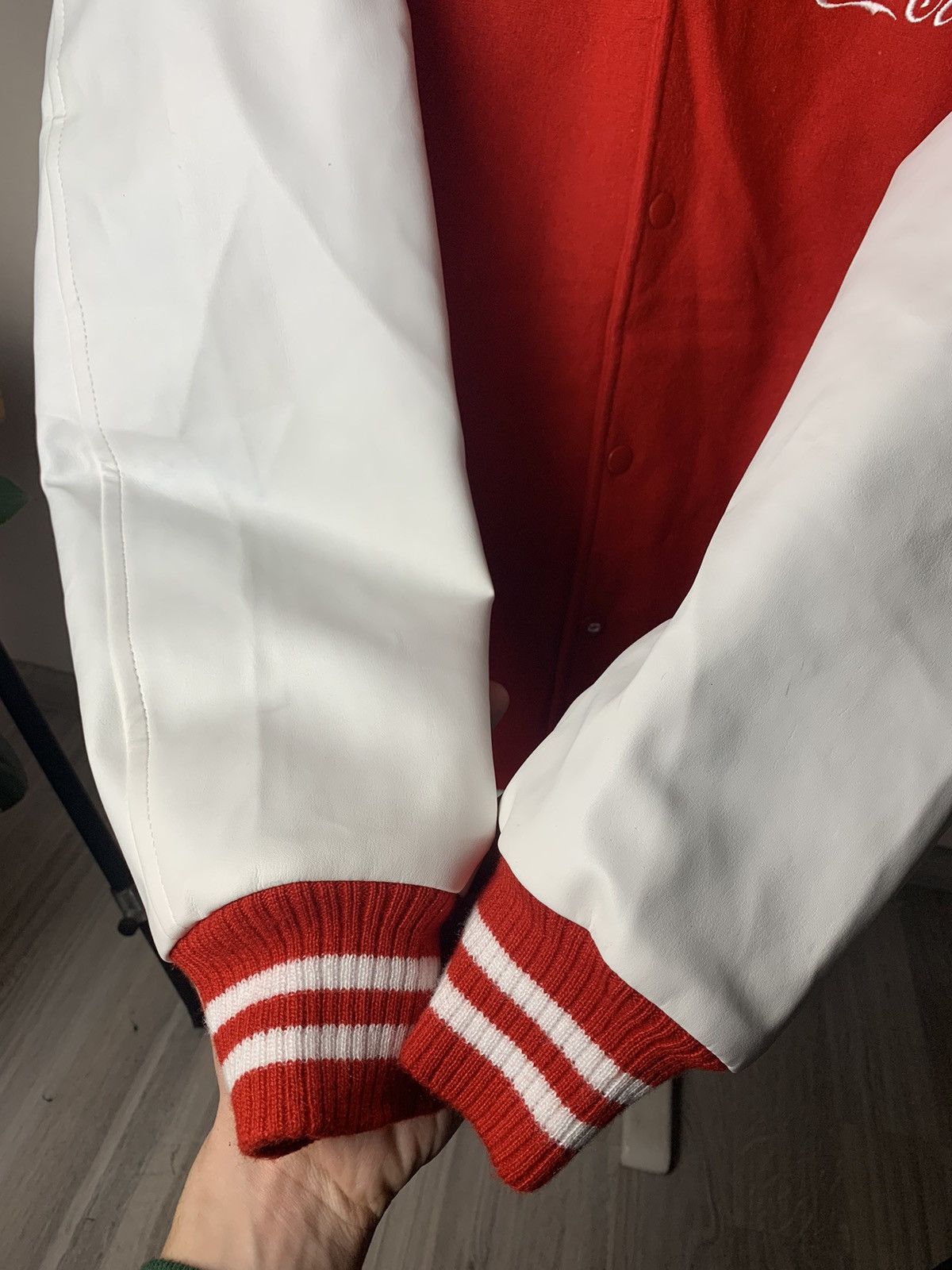 Vintage Coca Cola Big Logo Wool Varsity Bomber Jacket bape baseball Size US M / EU 48-50 / 2 - 3 Thumbnail