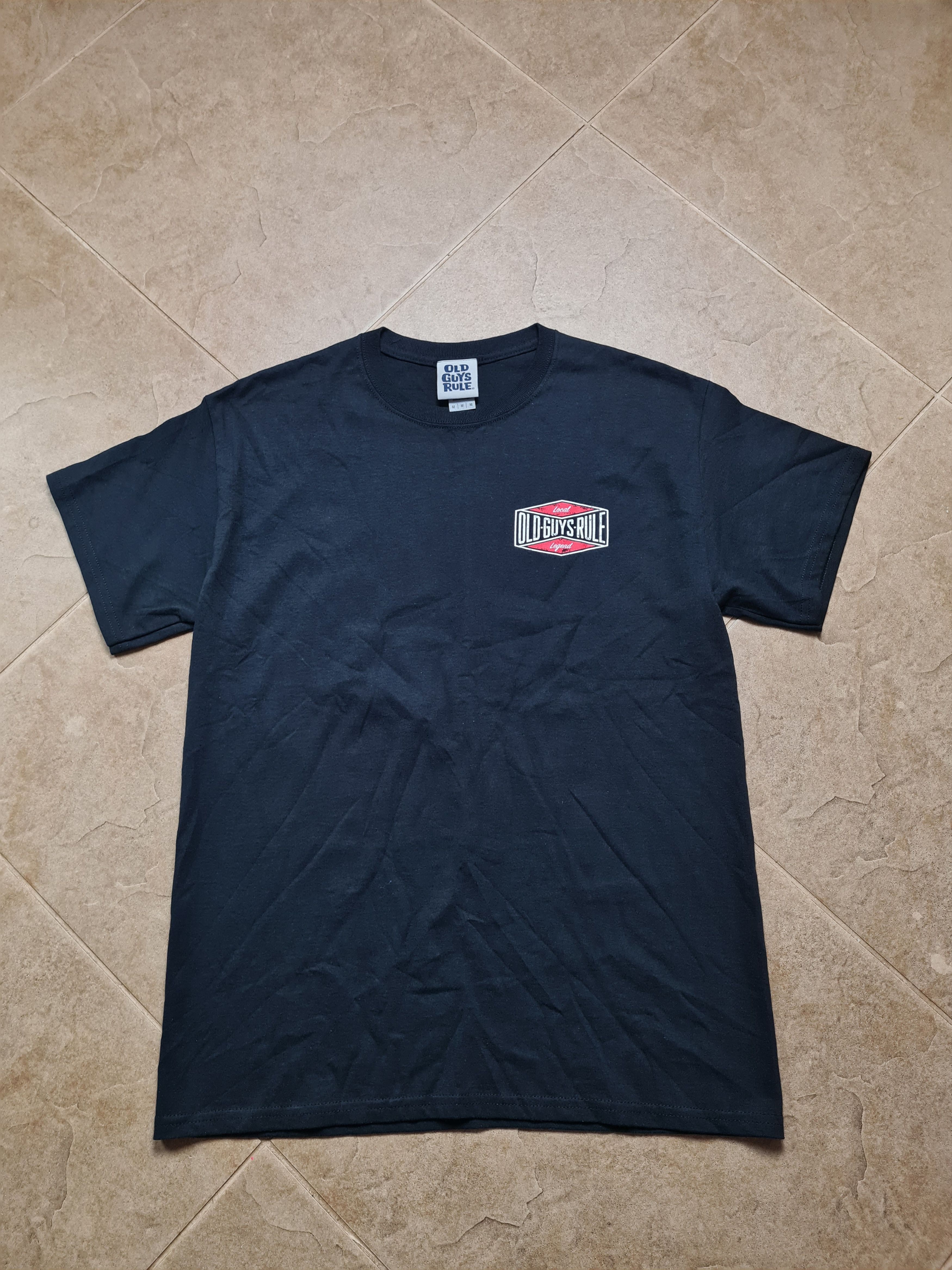Other Vintage T-shirts OLD GUYS RULE Retro USA Black Big Logo M Size US M / EU 48-50 / 2 - 8 Thumbnail