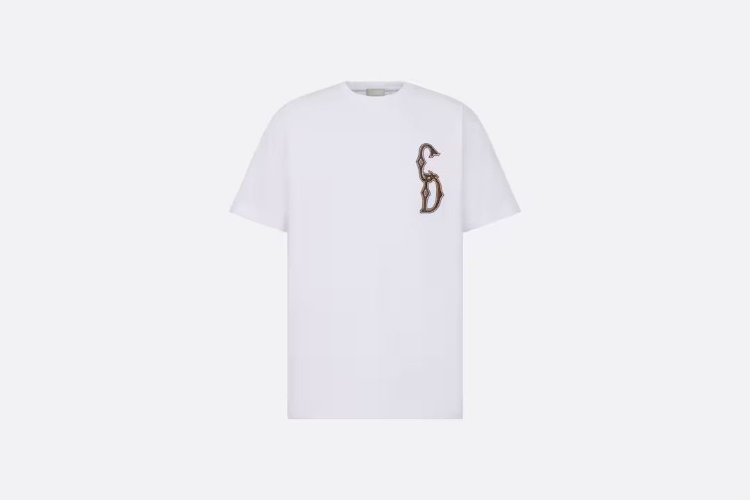 Dior DIOR T-SHIRT TSHIRT LOGO CD MONOGRAM AIR 343J637A0554_C087 
