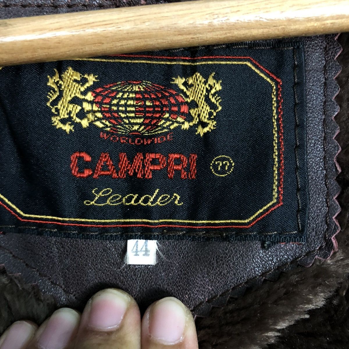 Vintage 🔥VINTAGE BIKER LEATHER JACKET CAMPRI BLANKET ISSEY MIYAKE Size US M / EU 48-50 / 2 - 22 Thumbnail