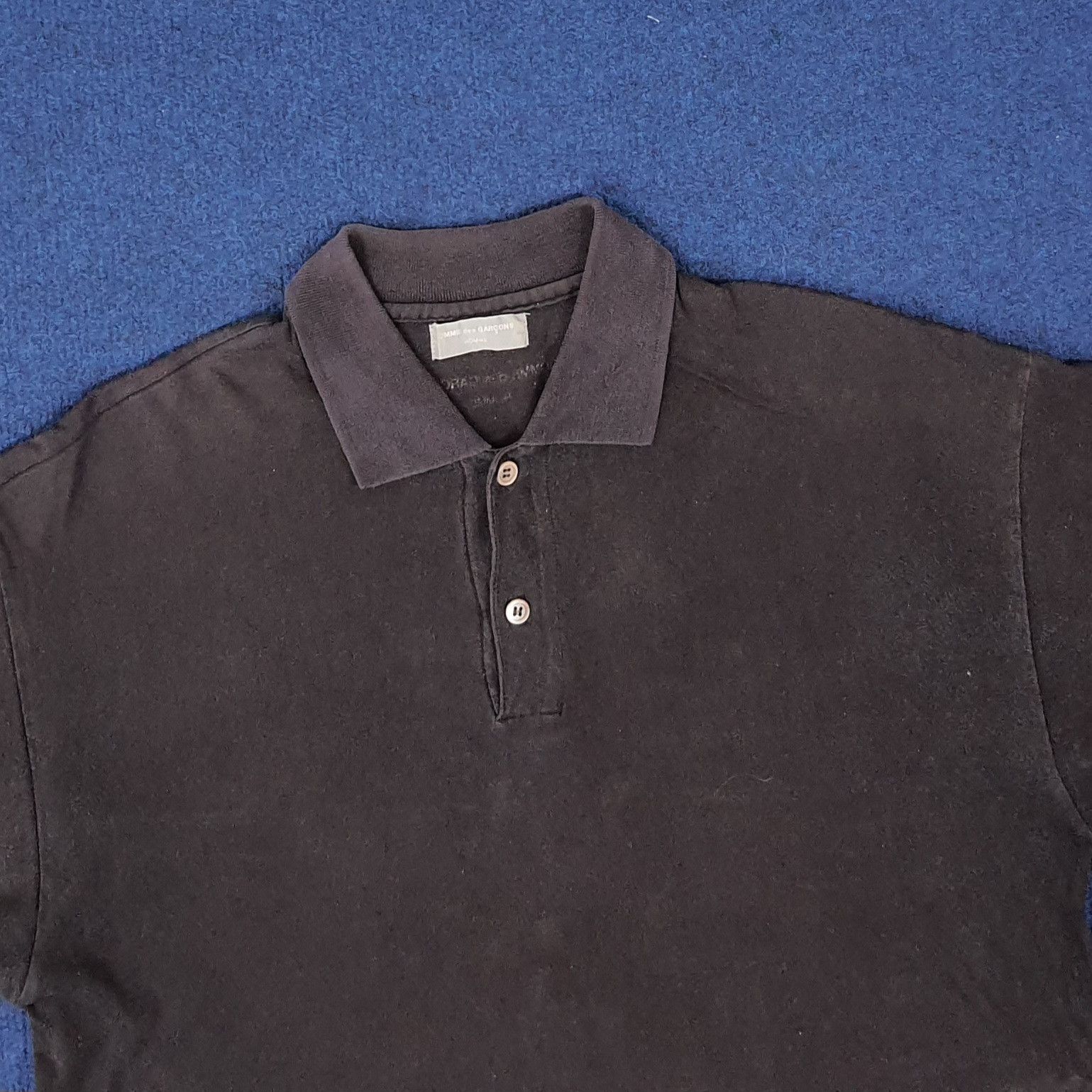 Comme des Garcons Vintage Comme Des Garcons Homme Polo Shirt C239N78 Size US M / EU 48-50 / 2 - 2 Thumbnail