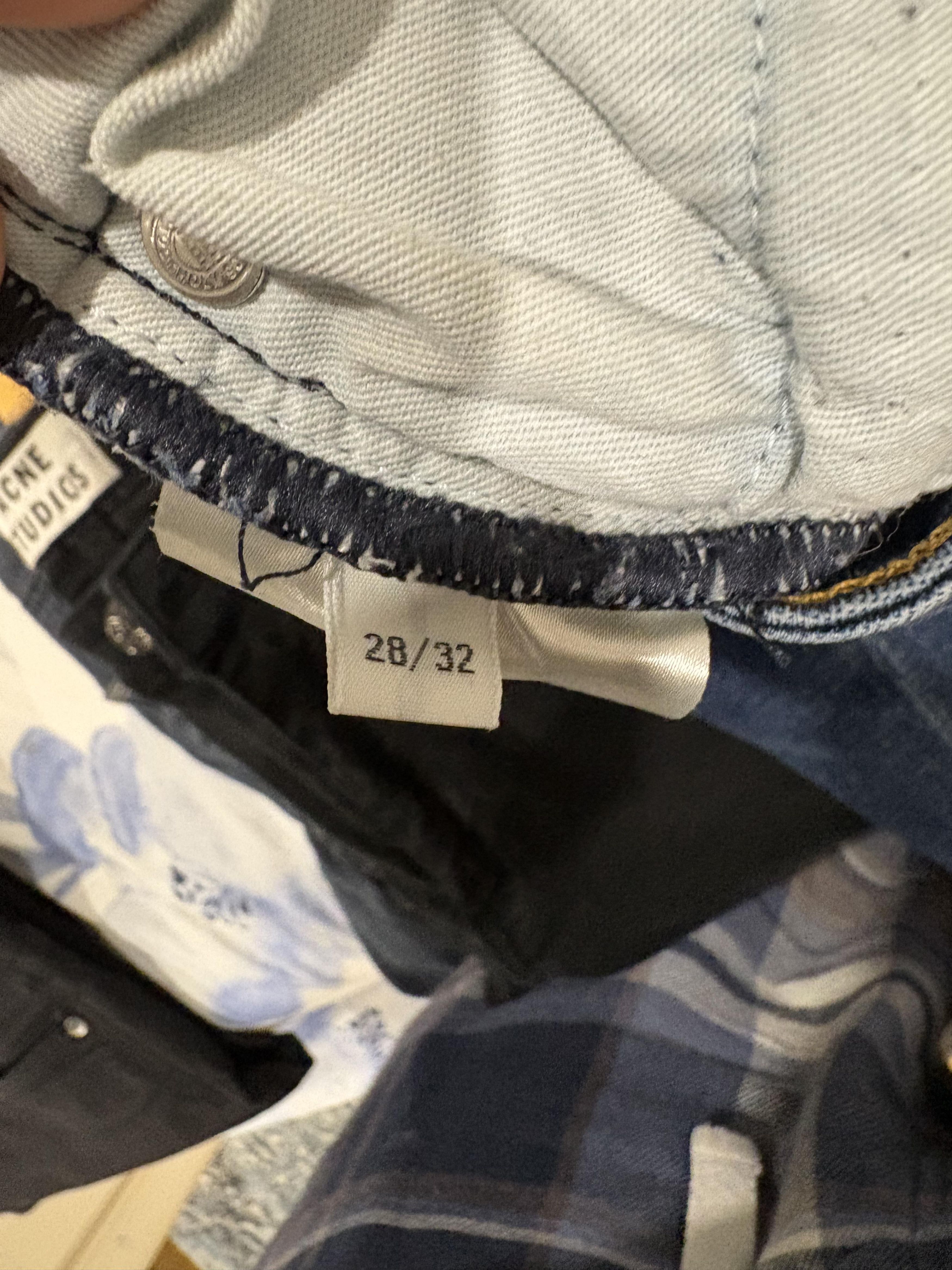 Acne Studios Acne Studios 'Skin 5' Blue Denim Size 28" / US 6 / IT 42 - 5 Thumbnail