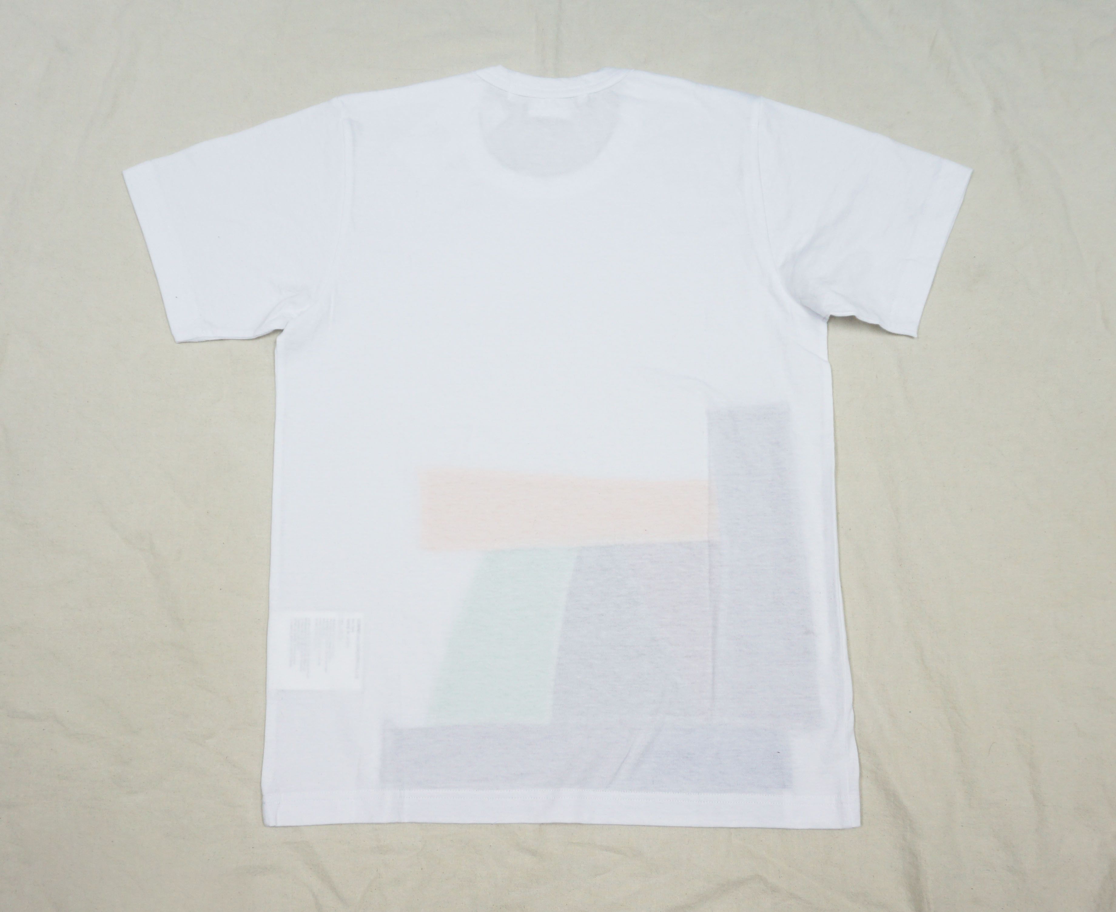 Comme des Garcons × Designer × Rei Kawakubo Comme des Garcons RH-T004-051-1-3 White T-shirt Size US M / EU 48-50 / 2 - 8 Thumbnail
