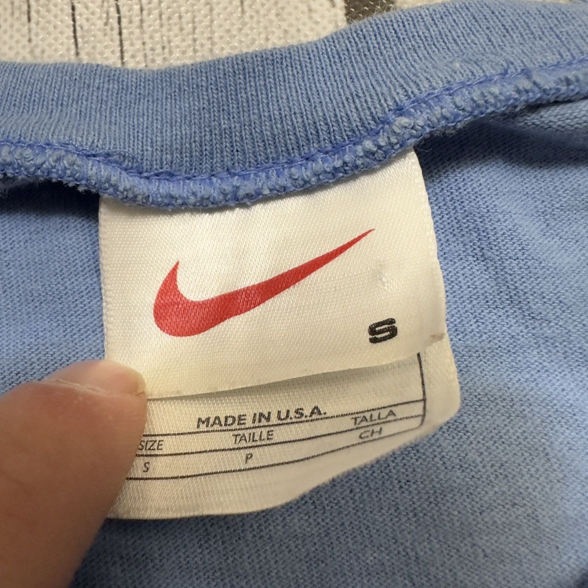 Nike × Vintage Vintage Nike tee Size S / US 4 / IT 40 - 4 Thumbnail