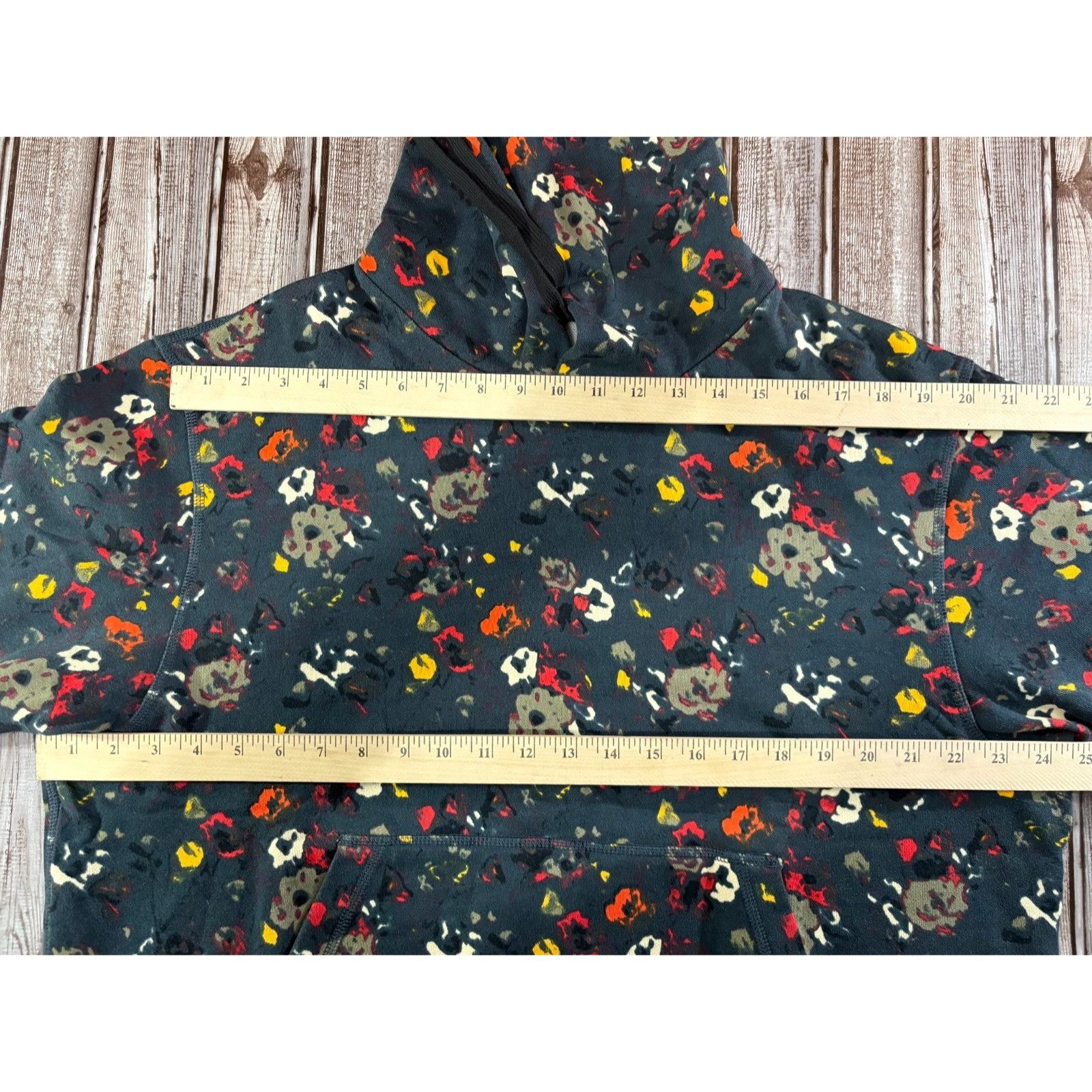 Rag & Bone Rag & bone City Floral Cotton Hoodie size L multicolor Size US L / EU 52-54 / 3 - 8 Thumbnail