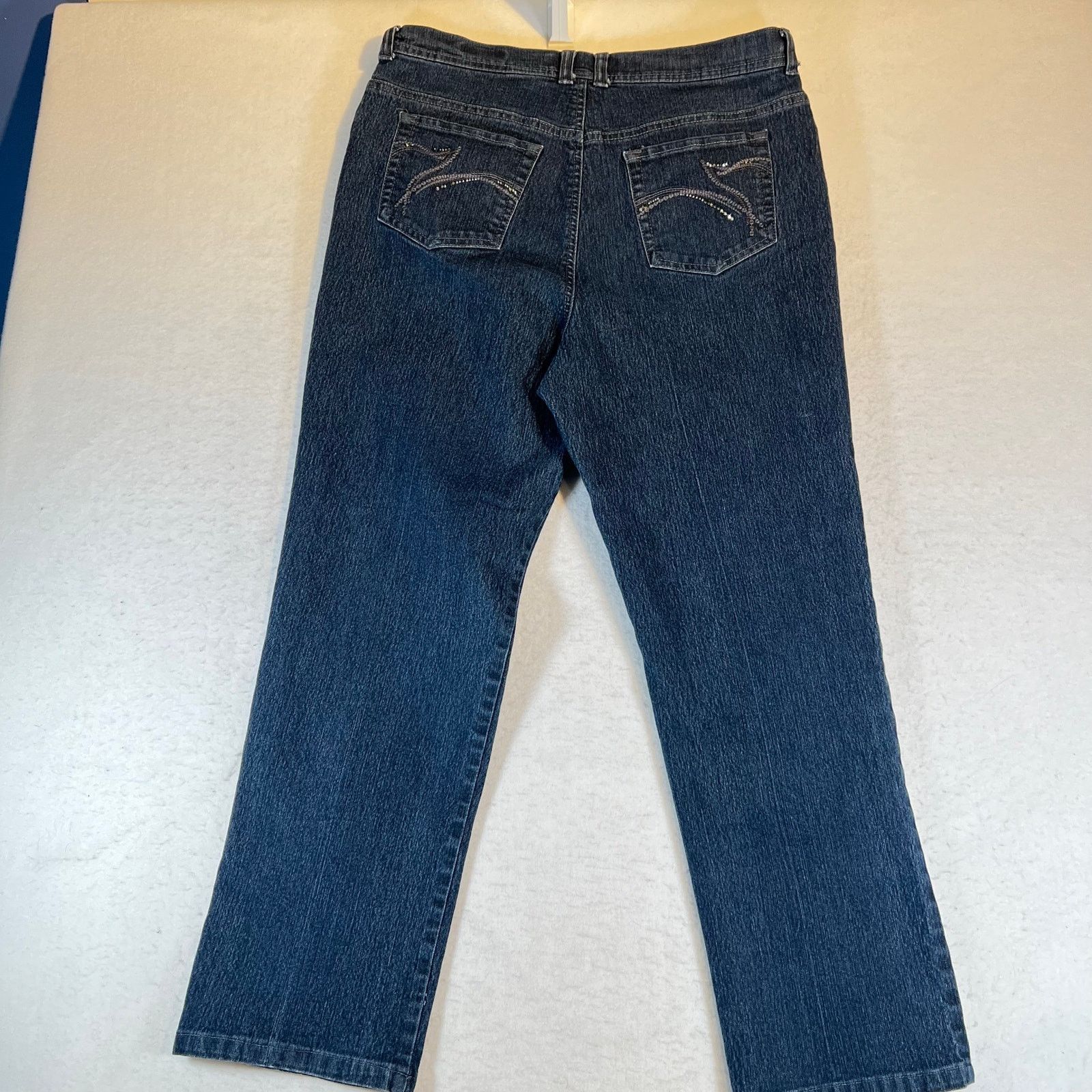 Gloria Vanderbilt Gloria Vanderbilt Jean Amanda 16 Average Made Egypt Stretch Size 38" / US 16 / IT 52 - 4 Thumbnail