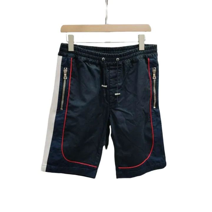 Balmain Balmain Casual Black Side Stripe Shorts 0079 Size US 26 / EU 42 - 1 Thumbnail