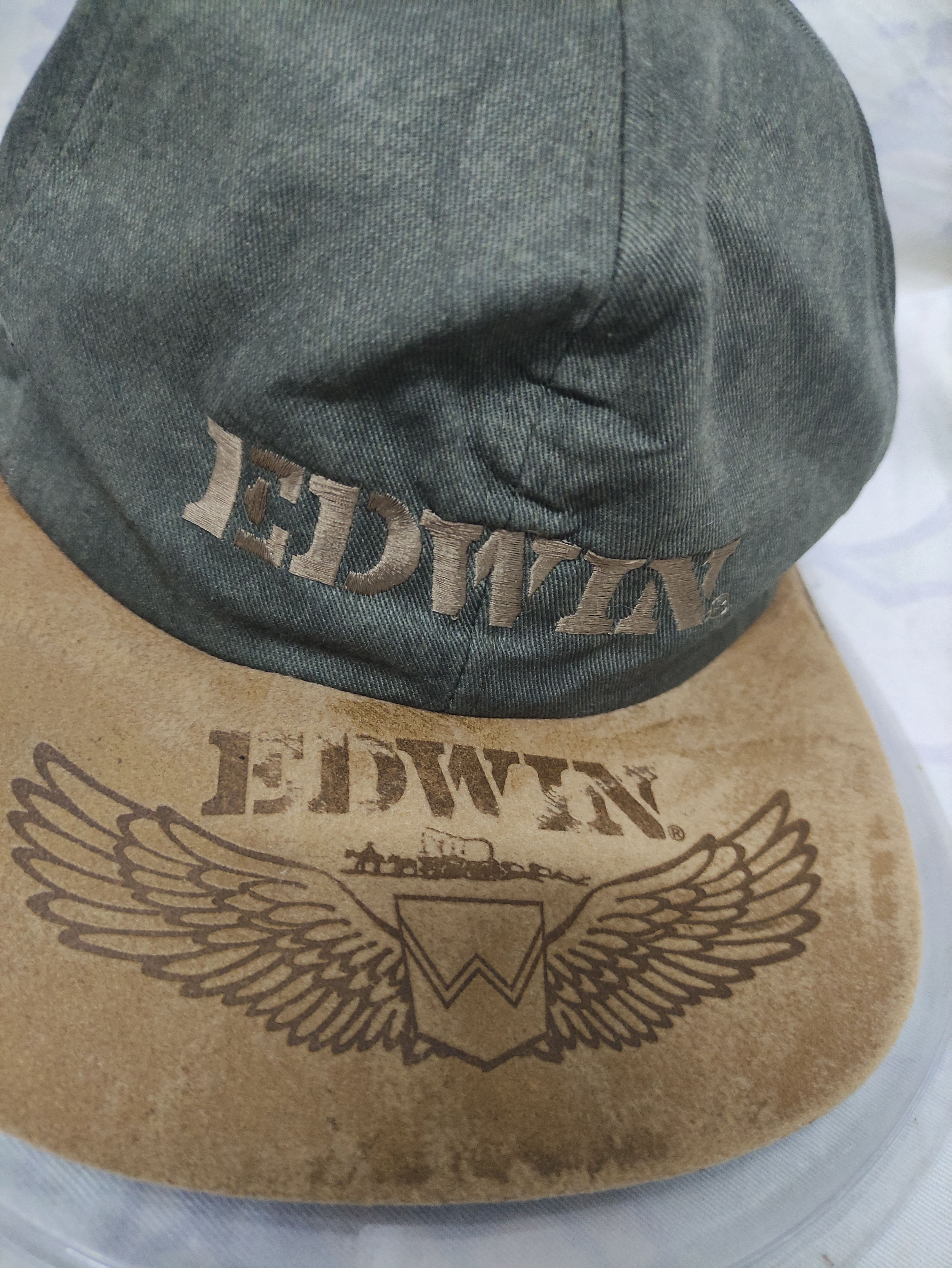 Edwin × Vintage EDWIN VINTAGE CAP RARE DESIGN Size ONE SIZE - 9 Thumbnail