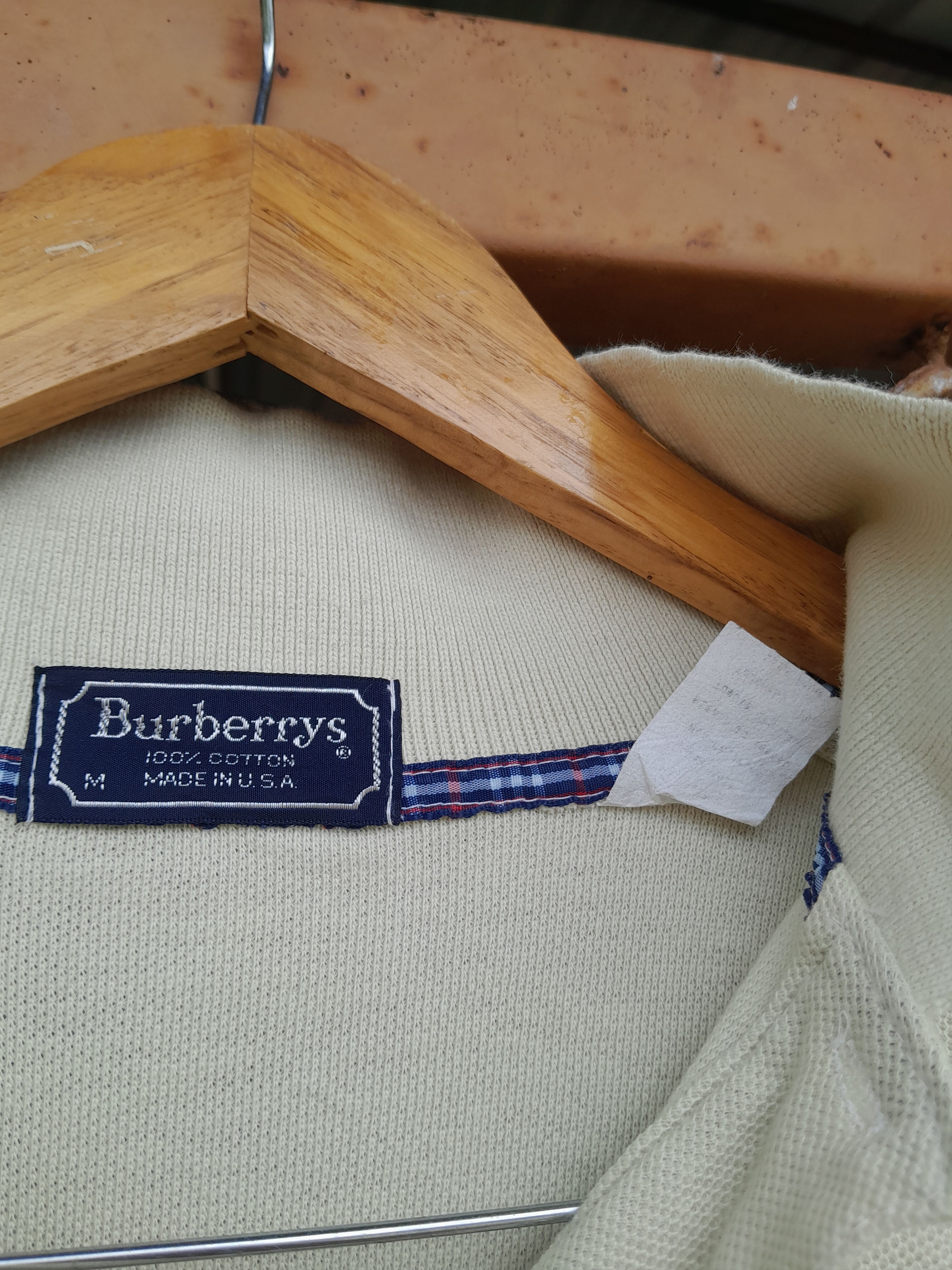 Burberry ❤FINAL DROP🔴VINTAGE BURBERRY'S POLO COLLAR Size US M / EU 48-50 / 2 - 10 Thumbnail