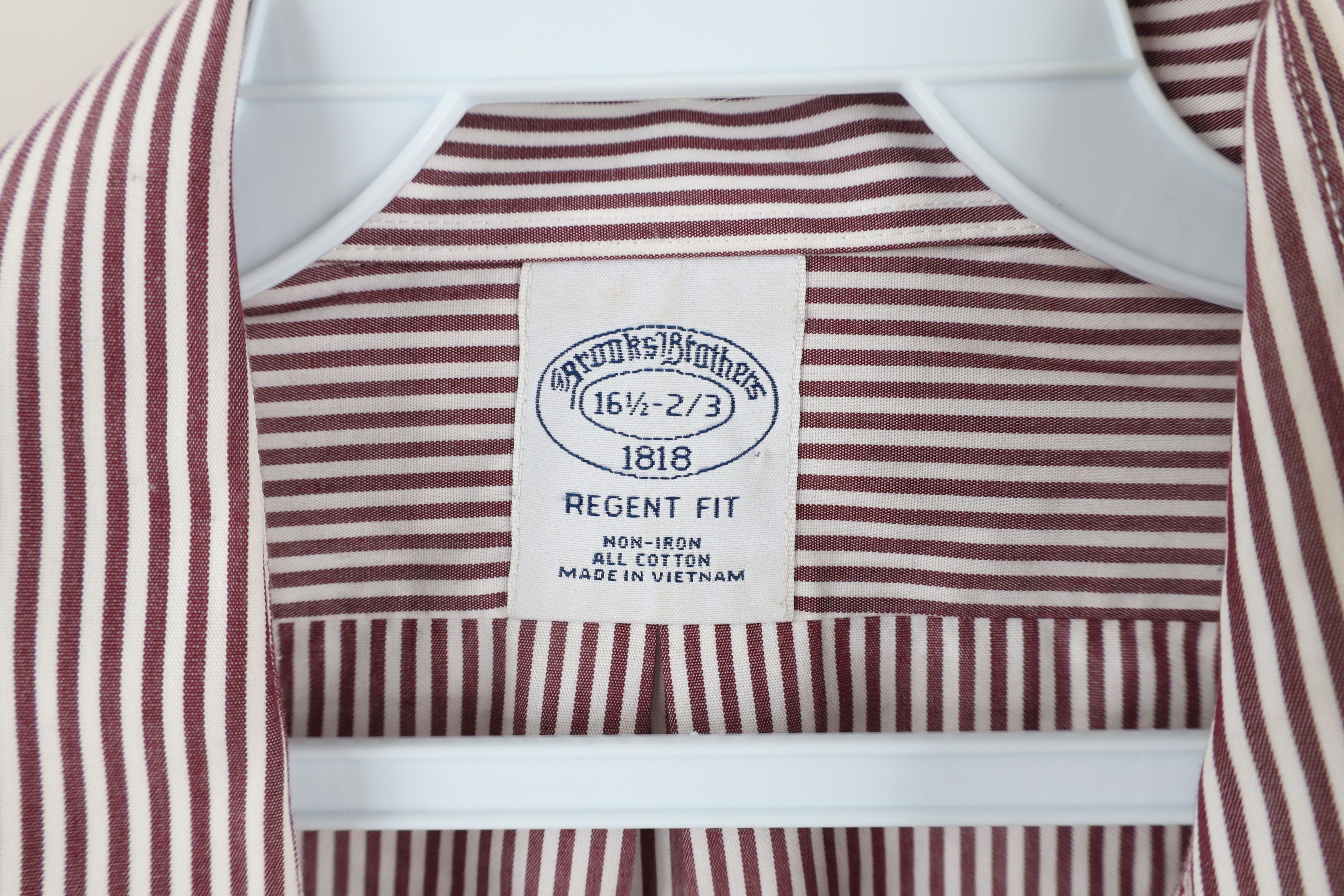 Brooks Brothers × Vintage Vintage Brooks Brothers Fit Striped Button Shirt Cotton Size US M / EU 48-50 / 2 - 5 Thumbnail