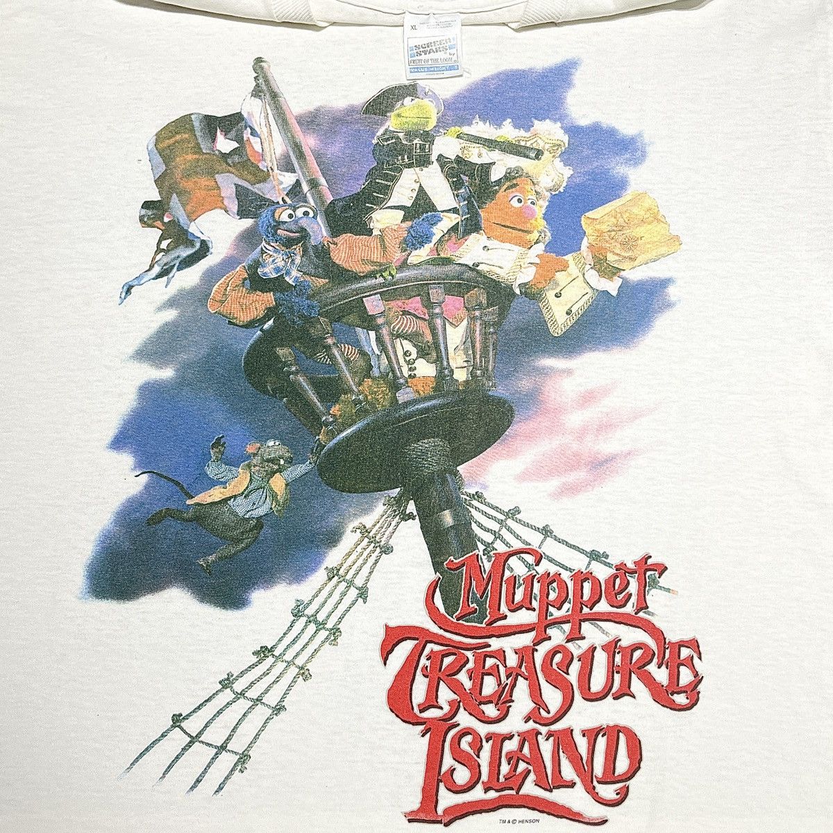 Cartoon Network × Nickelodeon × Vintage Rare Vintage Muppets Treasure Island Euro Screen Stars Size US XL / EU 56 / 4 - 1 Thumbnail