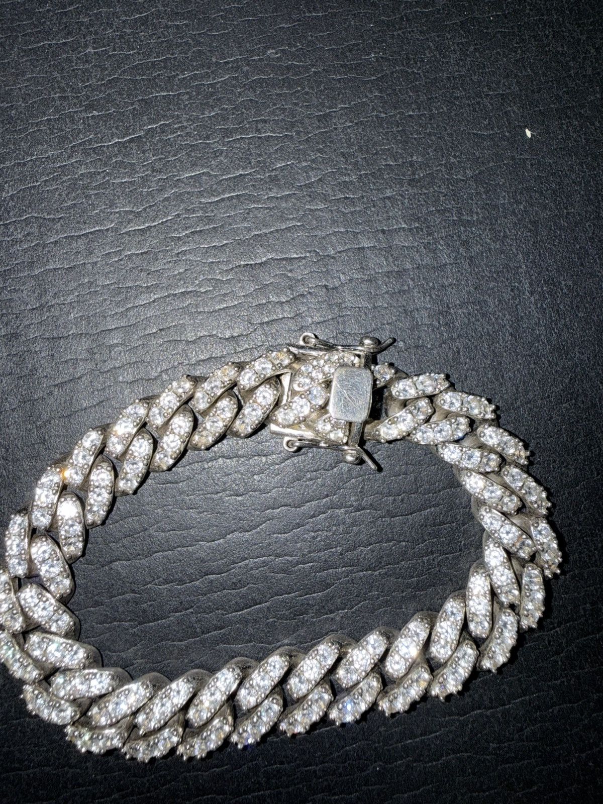Other Iced out Cuban Bracelet Size ONE SIZE - 4 Thumbnail