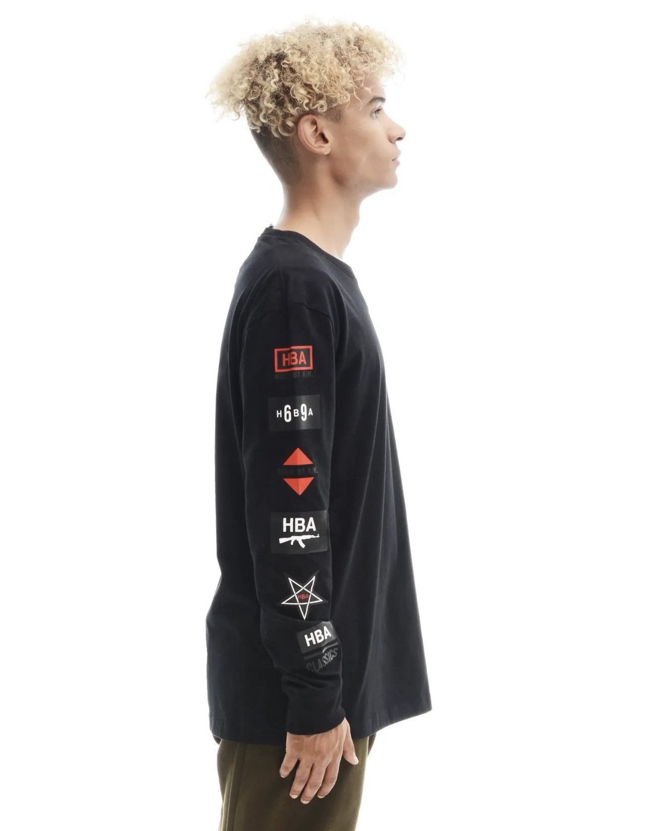 Hood By Air HBA SS15 Satan Star AK47 Print Long sleeve shirt Size US S / EU 44-46 / 1 - 4 Thumbnail