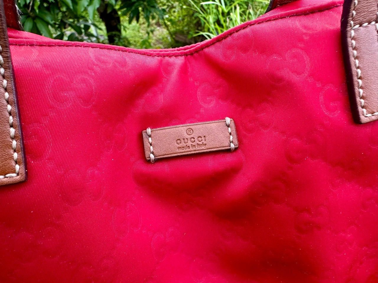 Gucci Authentic Gucci Guccisima Nylon Medium Tote Bag Size ONE SIZE - 10 Thumbnail