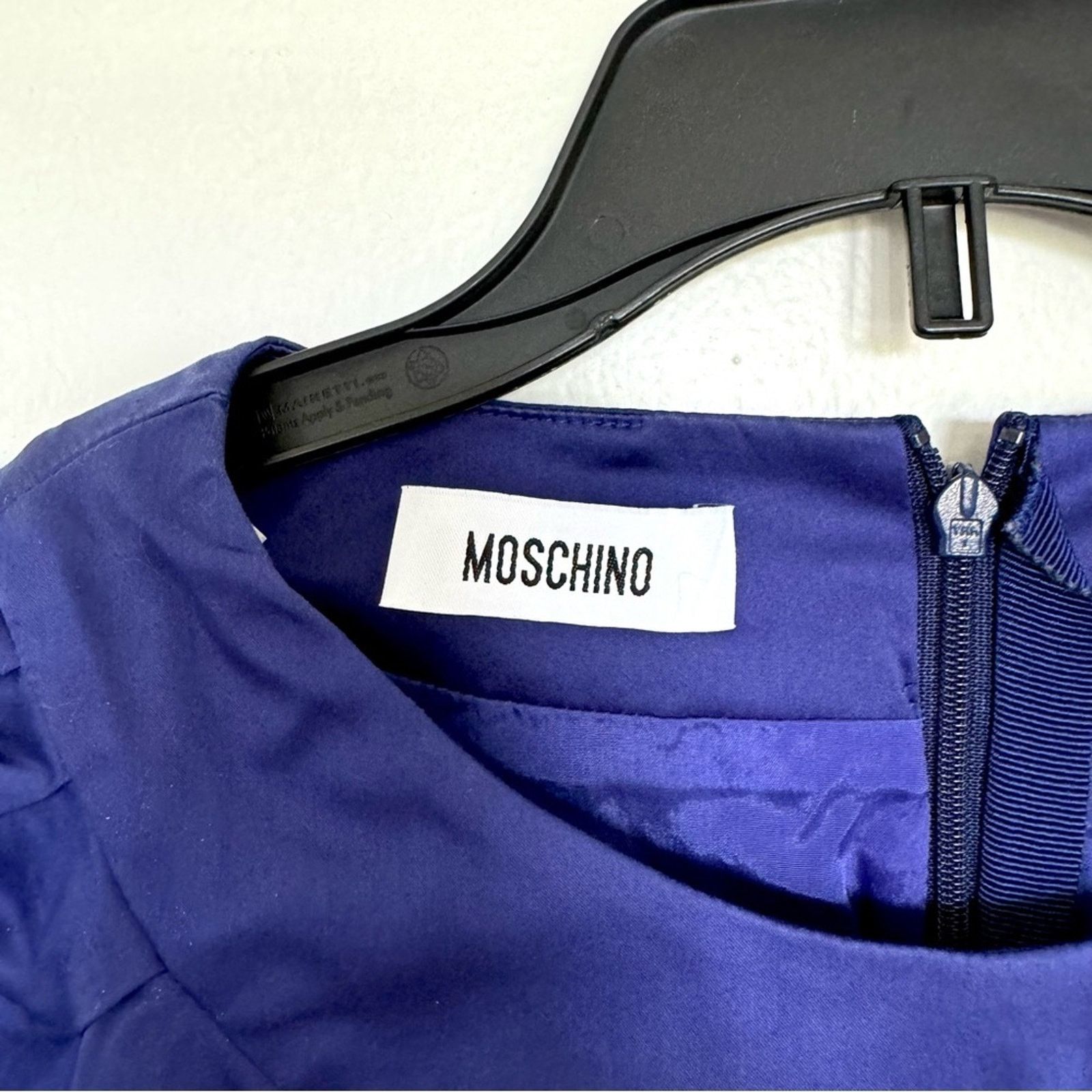 Moschino Moschino Dress, Size 6, Purple, Authentic Size M / US 6-8 / IT 42-44 - 5 Thumbnail