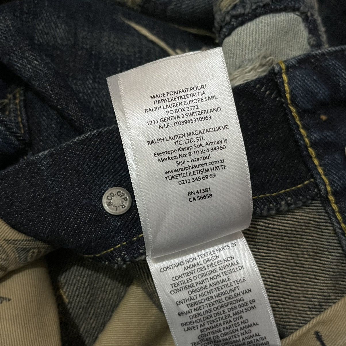 Polo Ralph Lauren Polo Ralph Lauren Patchwork Distressed Selvedge Denim Jeans Size US 30 / EU 46 - 14 Thumbnail