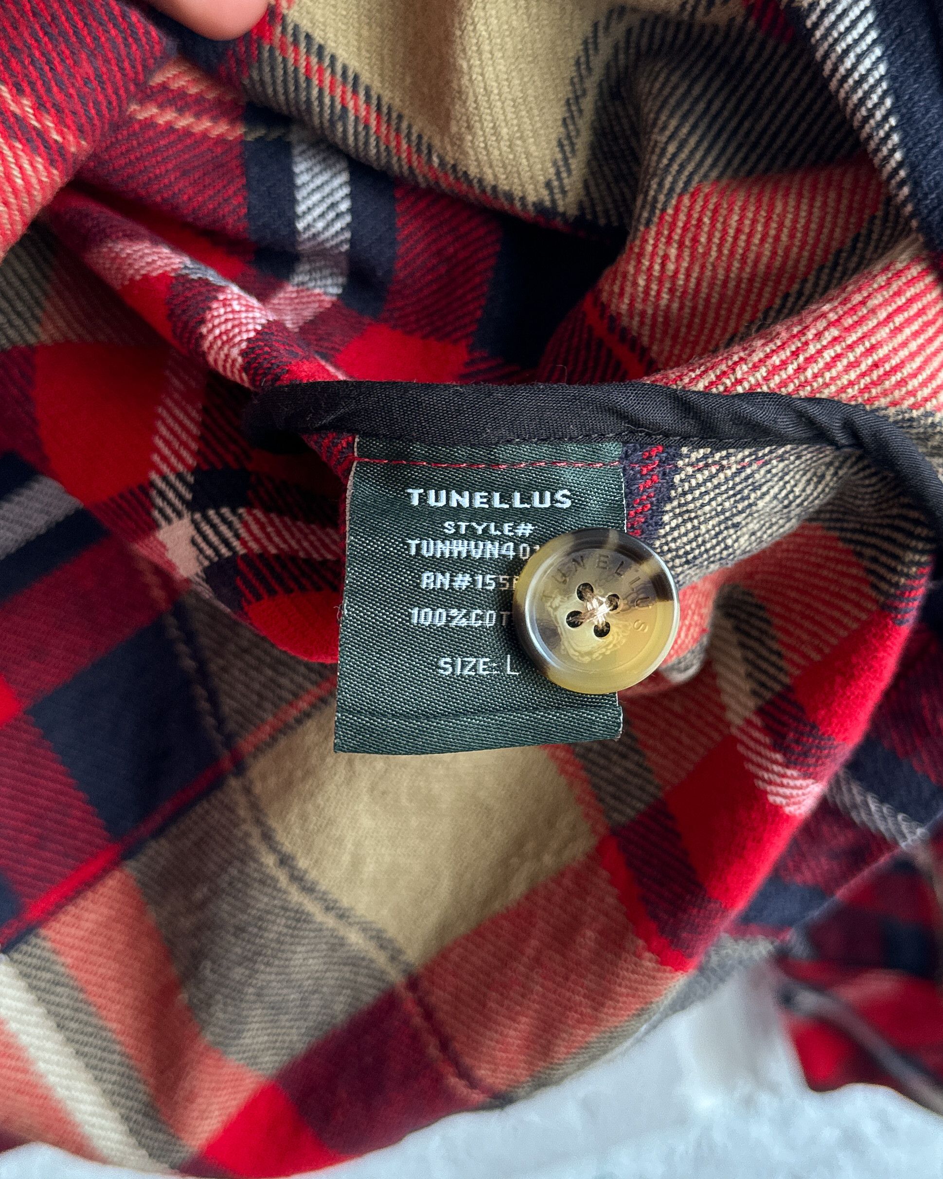 Vintage Tunellus Brushed Flannel Shirt Plaid Men's L RRL Preppy Size US L / EU 52-54 / 3 - 3 Thumbnail