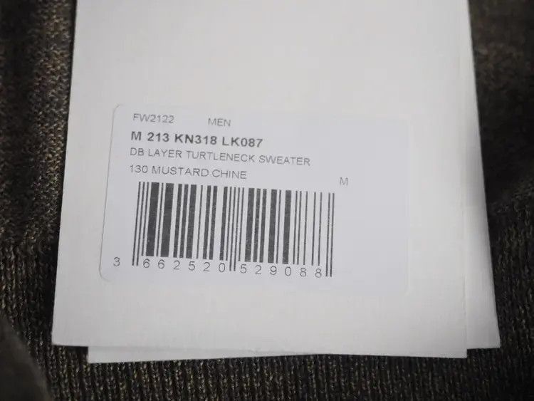 Lemaire Lemaire DB Layer Turtleneck Sweater-2505 Size US M / EU 48-50 / 2 - 6 Thumbnail