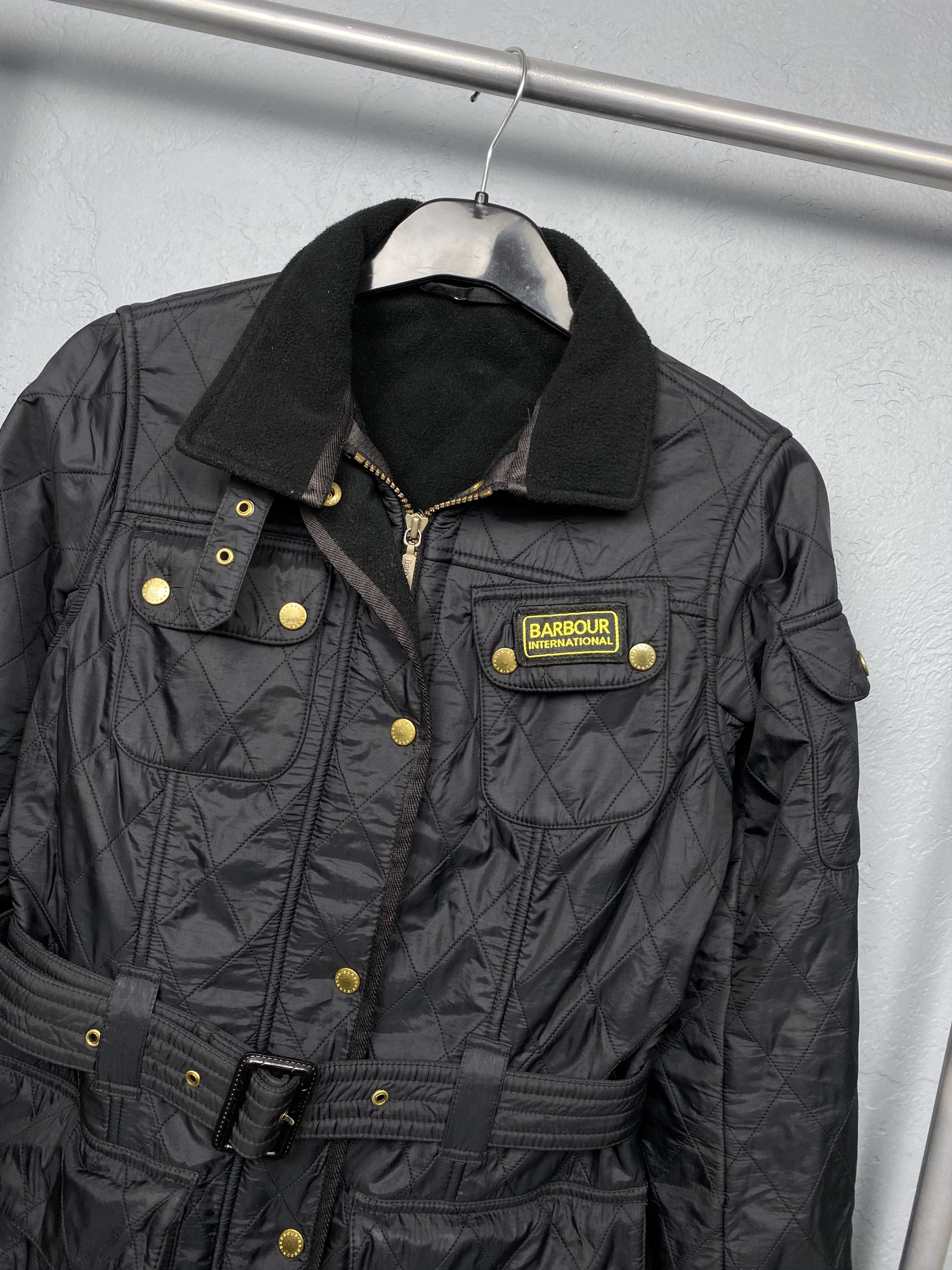 Barbour × Vintage Barbour International Womens Polarquilt Quilted Jacket Size M / US 6-8 / IT 42-44 - 2 Thumbnail